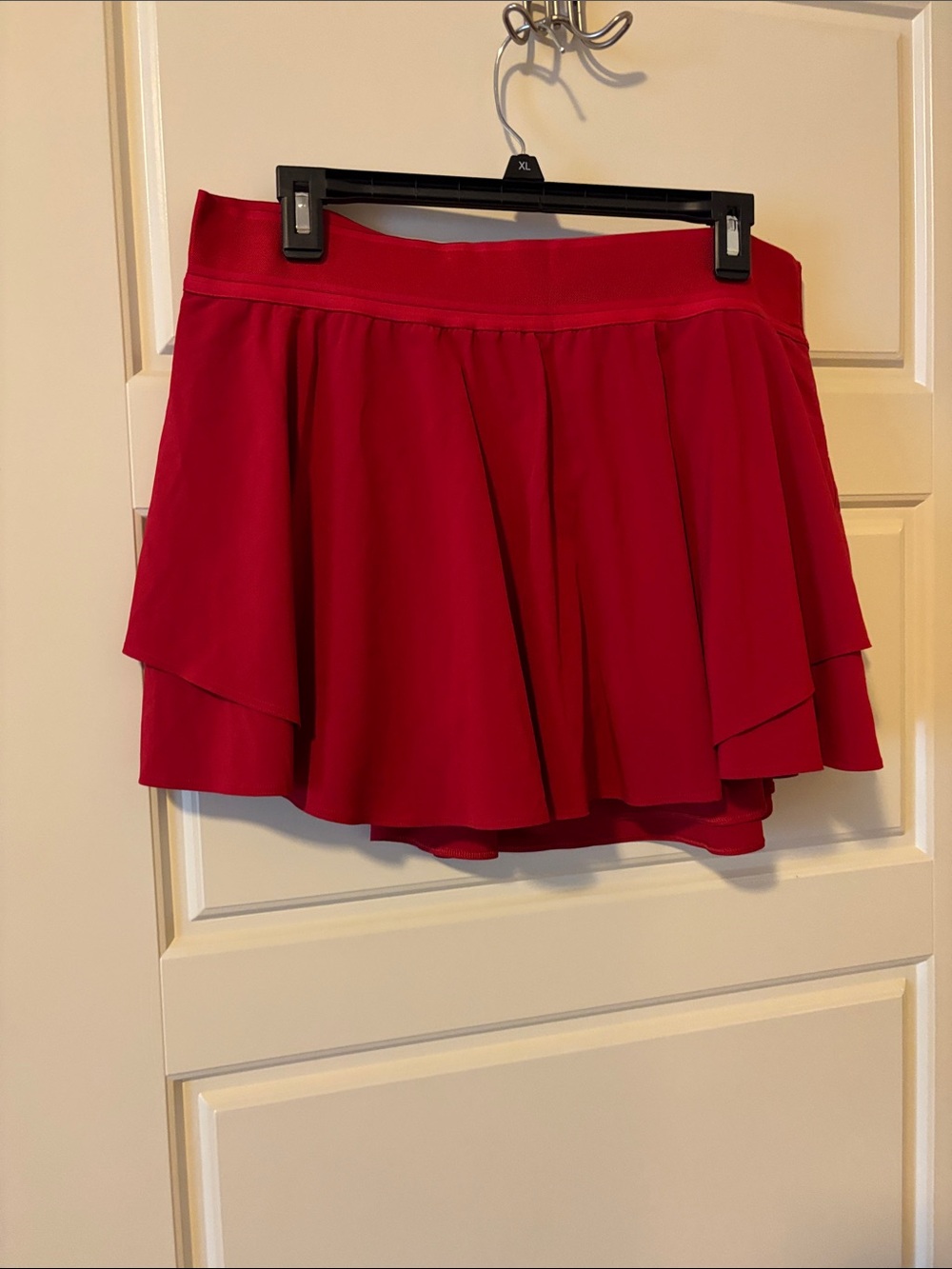 lululemon Red Tiered Circle Skirt